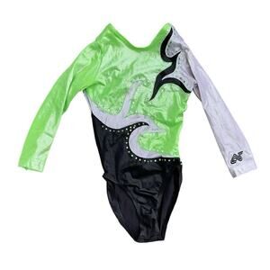 Alpha Factor Long Sleeved Gymnastics Leotard Size Child Large